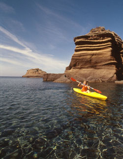 Ventotene - escursioni, canoa